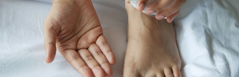 Foot care and blister treatment supplies