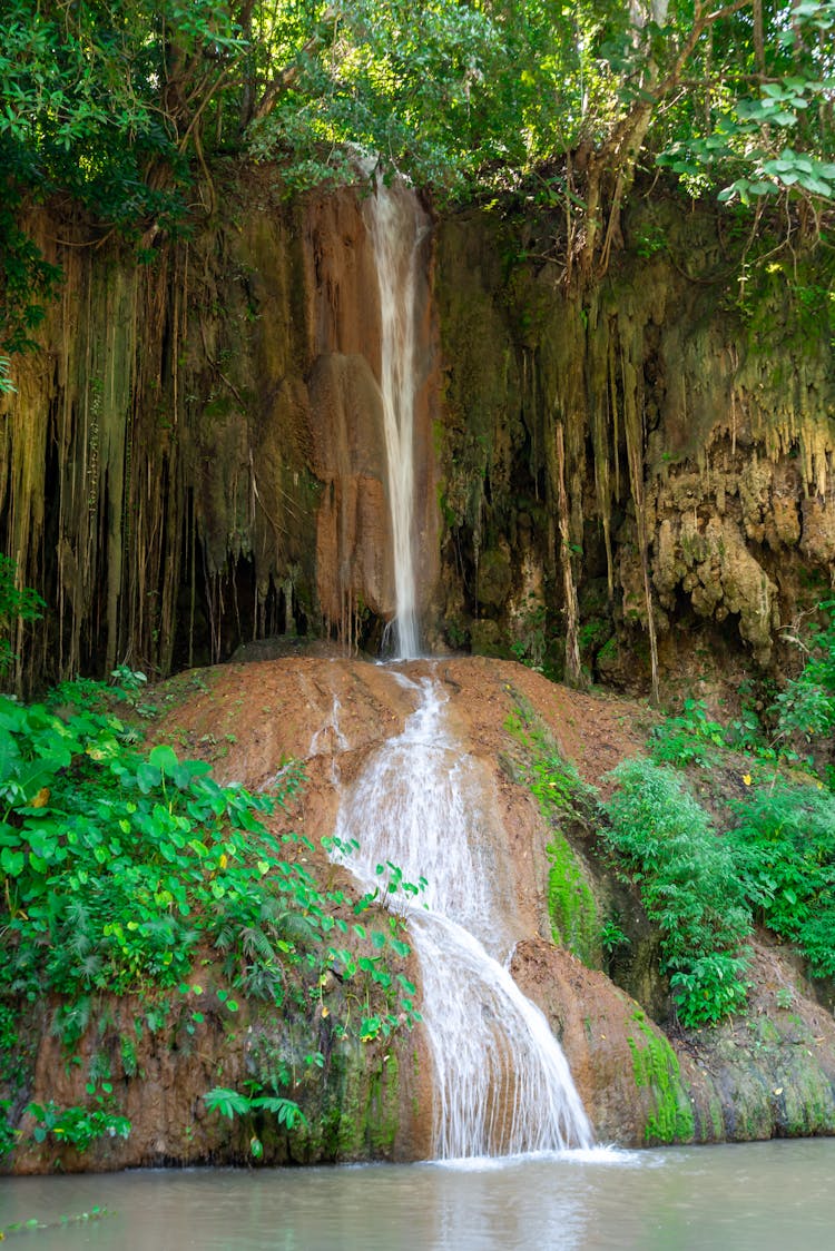 Waterfall In Phu Sang National Park, Thailand