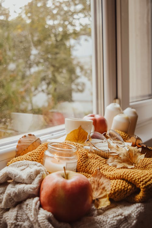 apple, cam, dikey atış içeren Ücretsiz stok fotoğraf