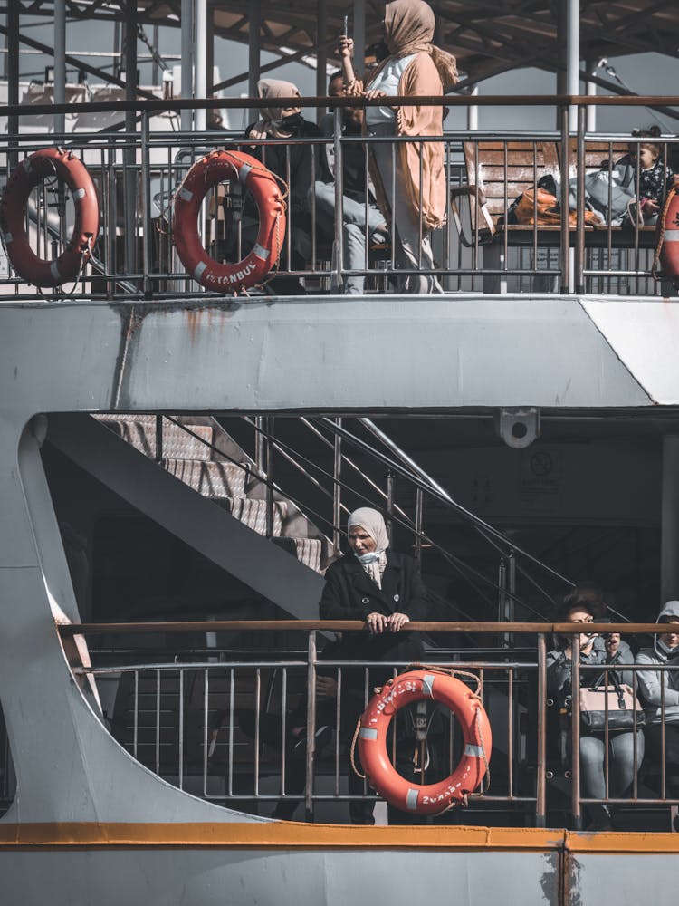 People Onboard Cruise Ship 