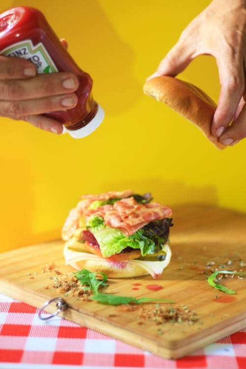 Gratis stockfoto met bolletje, brood, cheeseburger