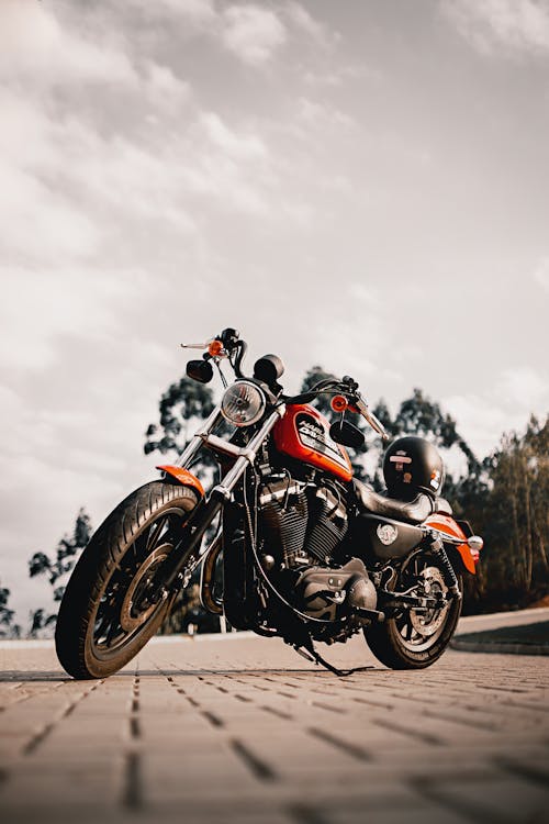 オートバイ, バイク, ローアングルショットの無料の写真素材