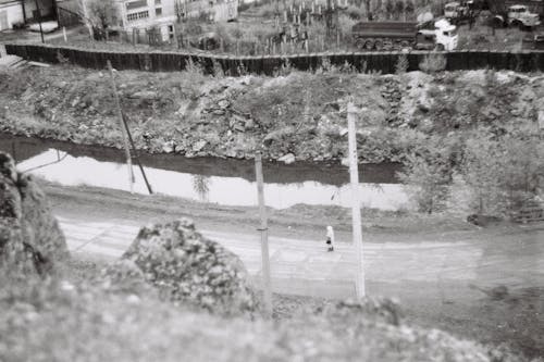 강, 거리, 농촌의의 무료 스톡 사진