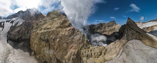 カムチャツカ, ハイキング, 噴火の無料の写真素材