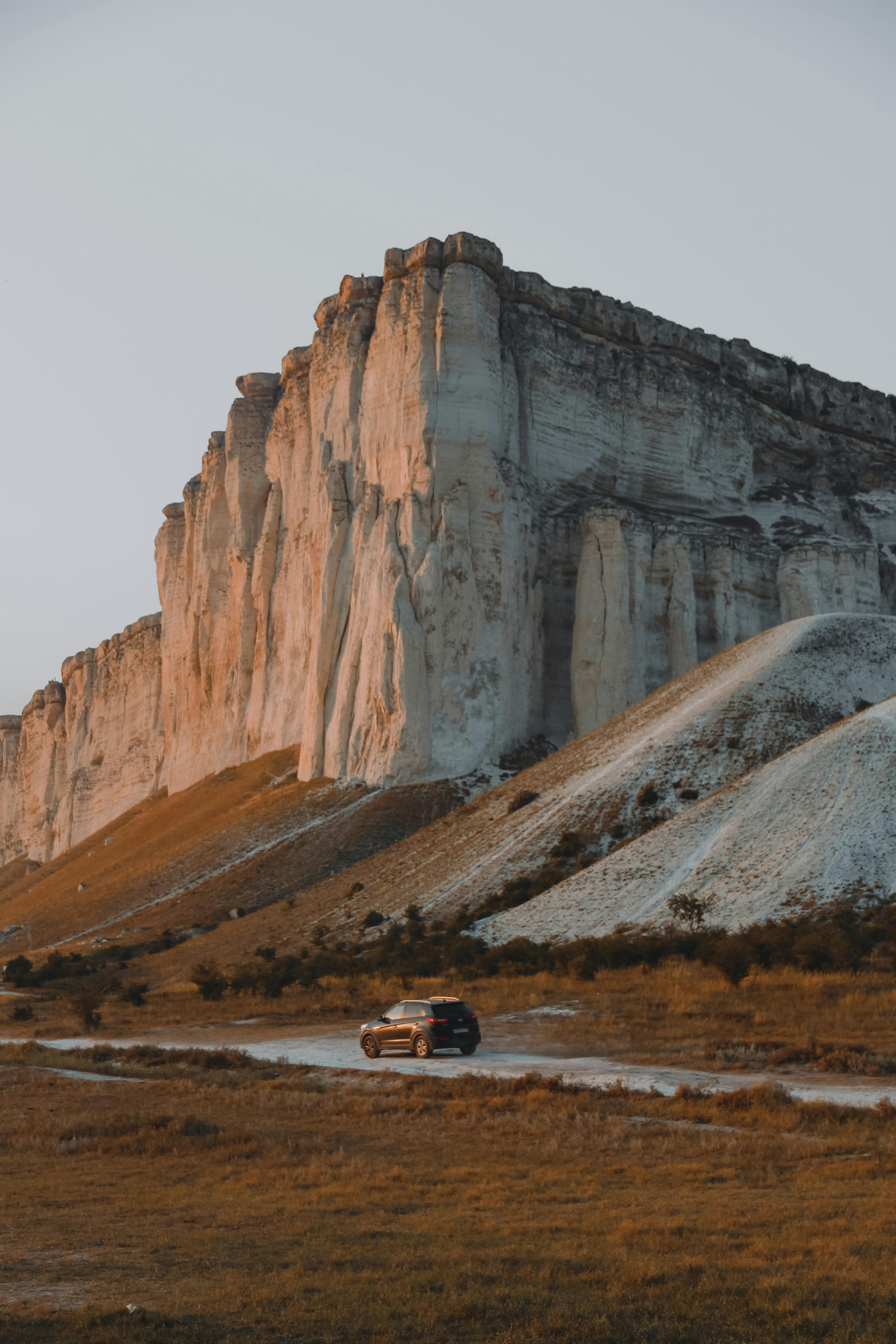 car and mountain