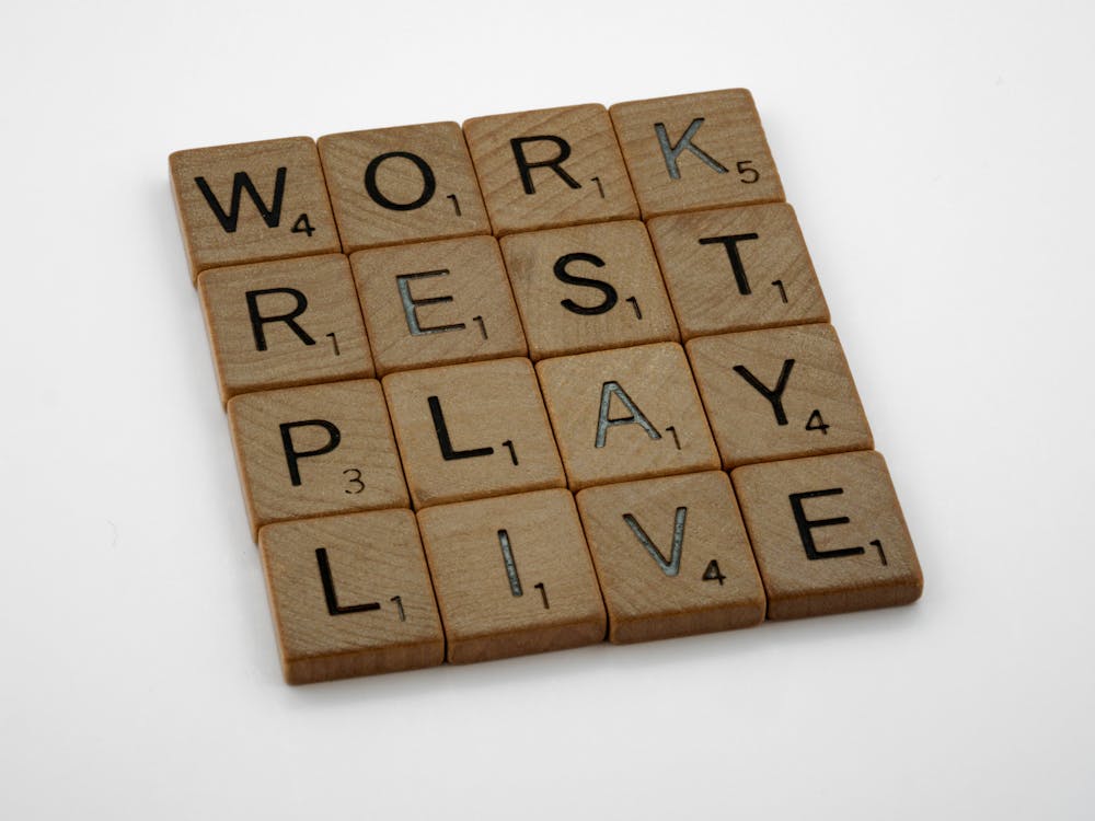 Brown Wooden Blocks on White Surface