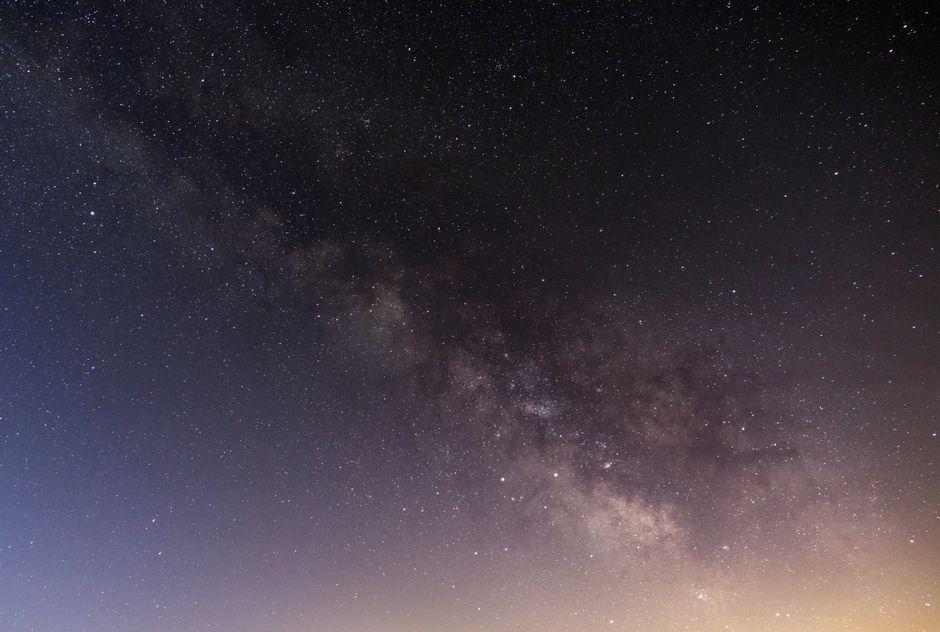 Breathtaking view of the starry night sky featuring the Milky Way and countless stars