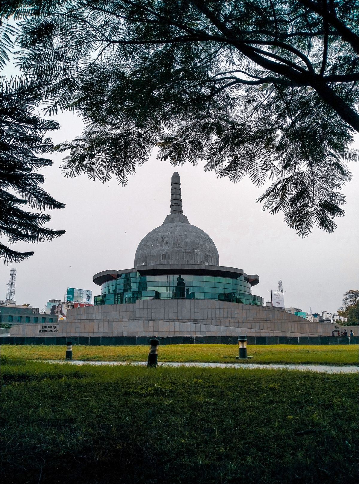 Digital marketing agency in Patna Bihar — Patliputra Karuna Stupa at Buddha Smriti Park Patna