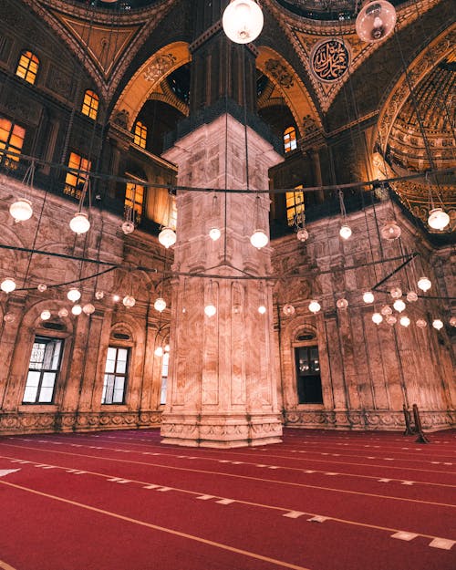 Interior Design of a Grand Mosque