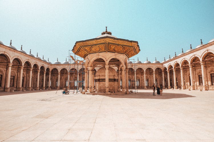 The Mohammad Ali Mosque In Cairo, Egypt