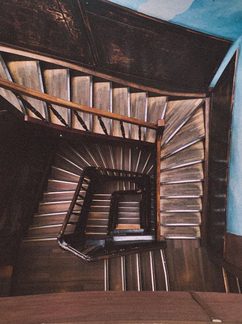  Brown Wooden Staircases