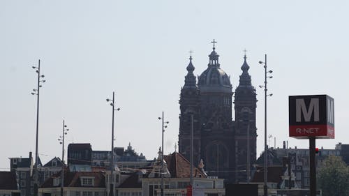 Free stock photo of amsterdam, architectural building, church Stock Photo