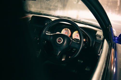 Free Car Steering Wheel Stock Photo