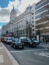 Black Cabs in a London Street