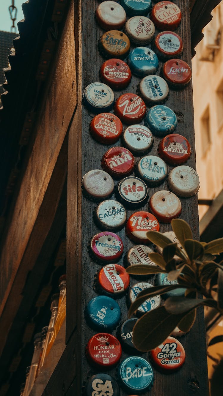 Collection Of Beer Caps