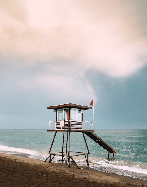 Lifeguard Tower on Beach