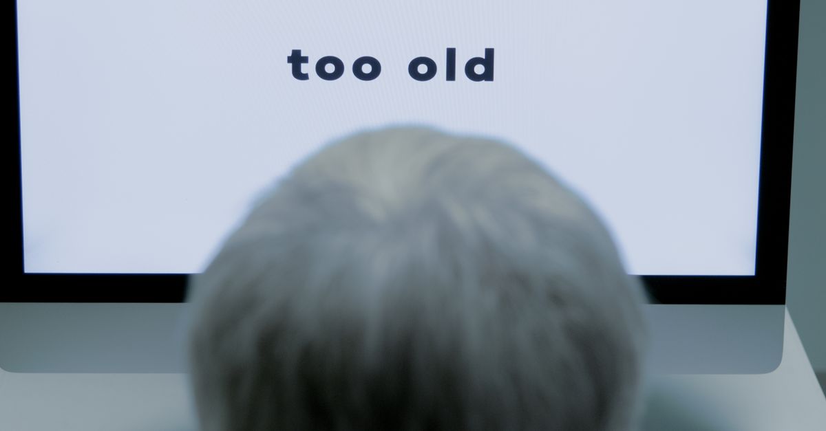 An Elderly Man Facing the Computer Monitor · Free Stock Photo