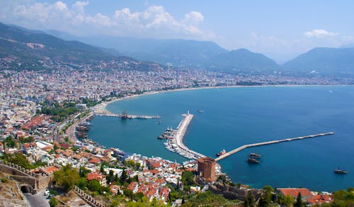 Kostenloses Stock Foto zu alanya, sea view, Turkey