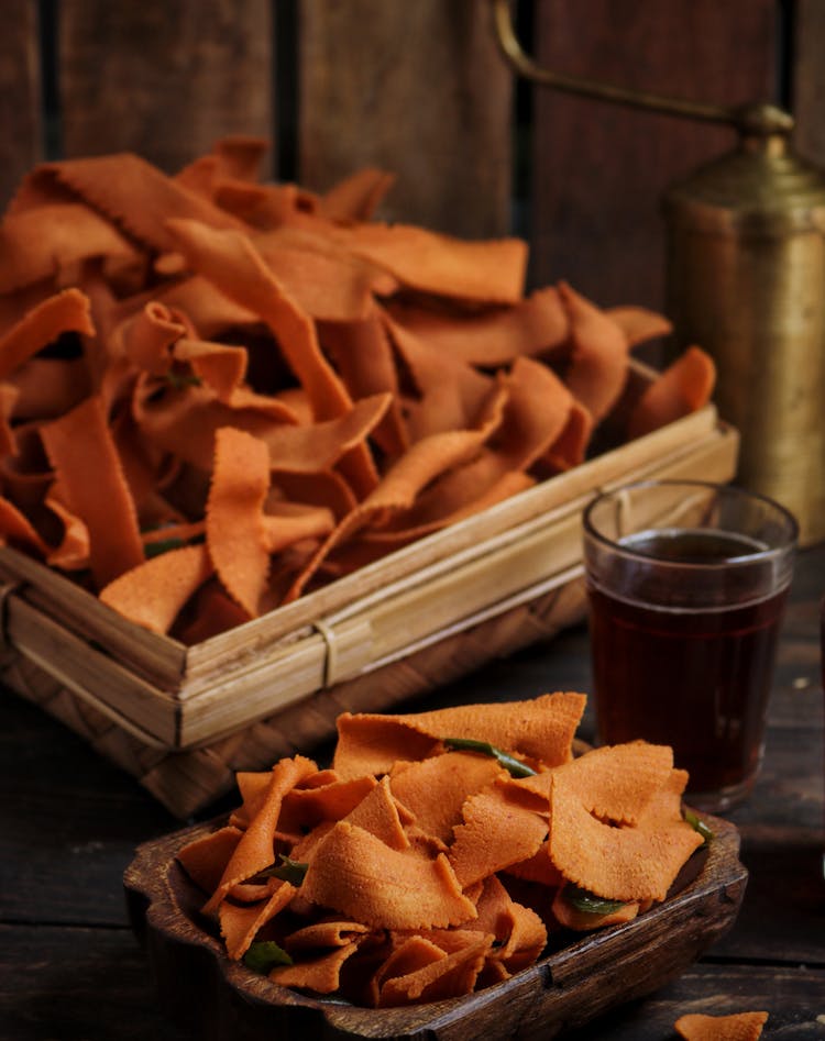 Fried Snack Ribbon Pakoda 