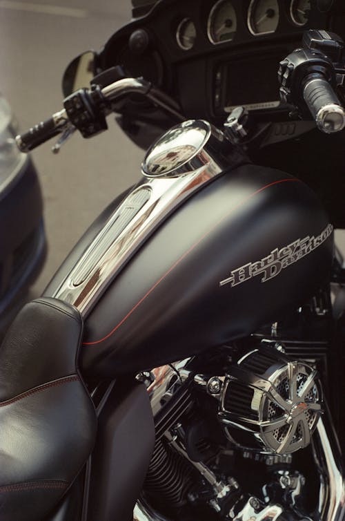 Free Black and Silver Motorcycle Stock Photo