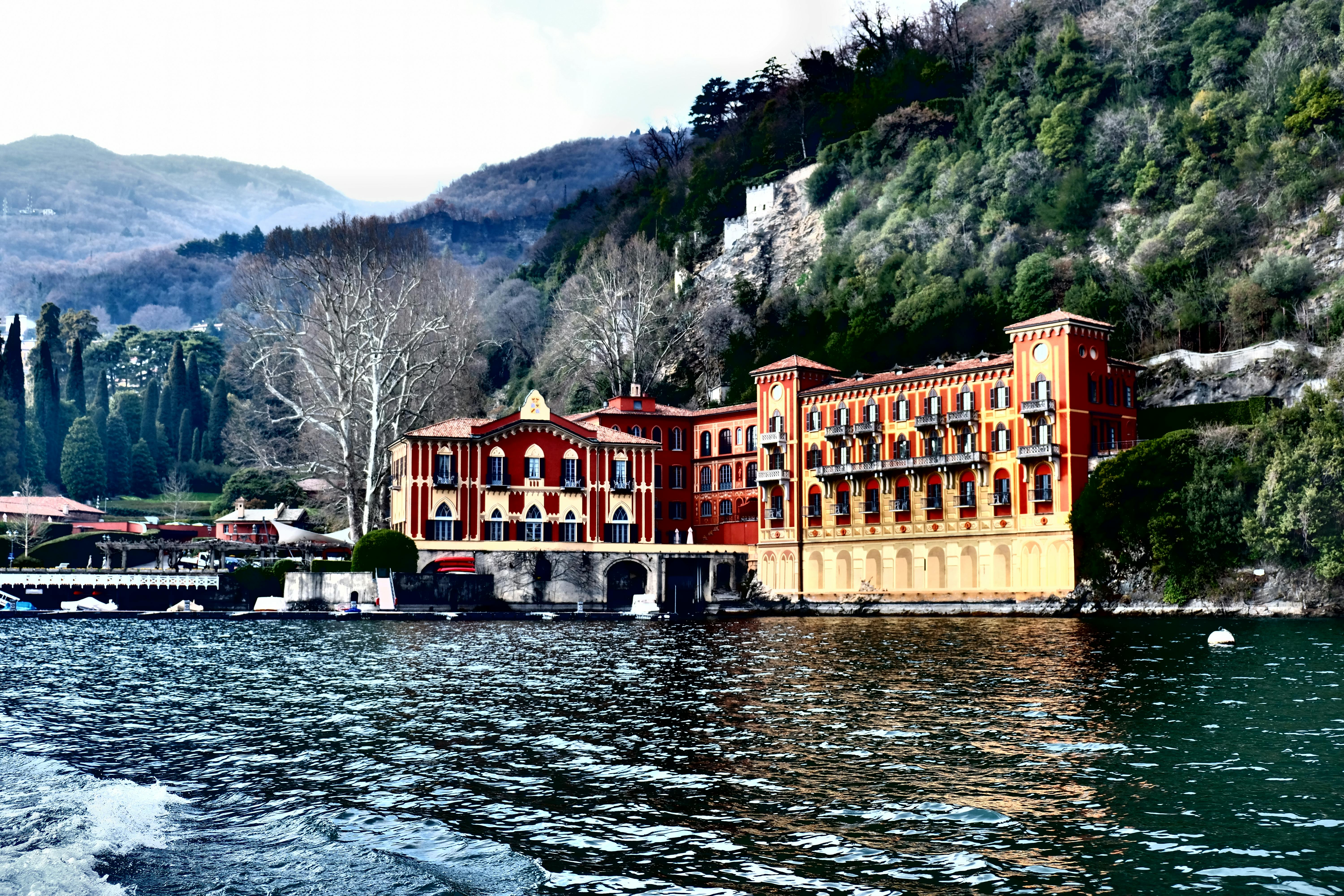 Free stock photo of lake como, scenic, wharf