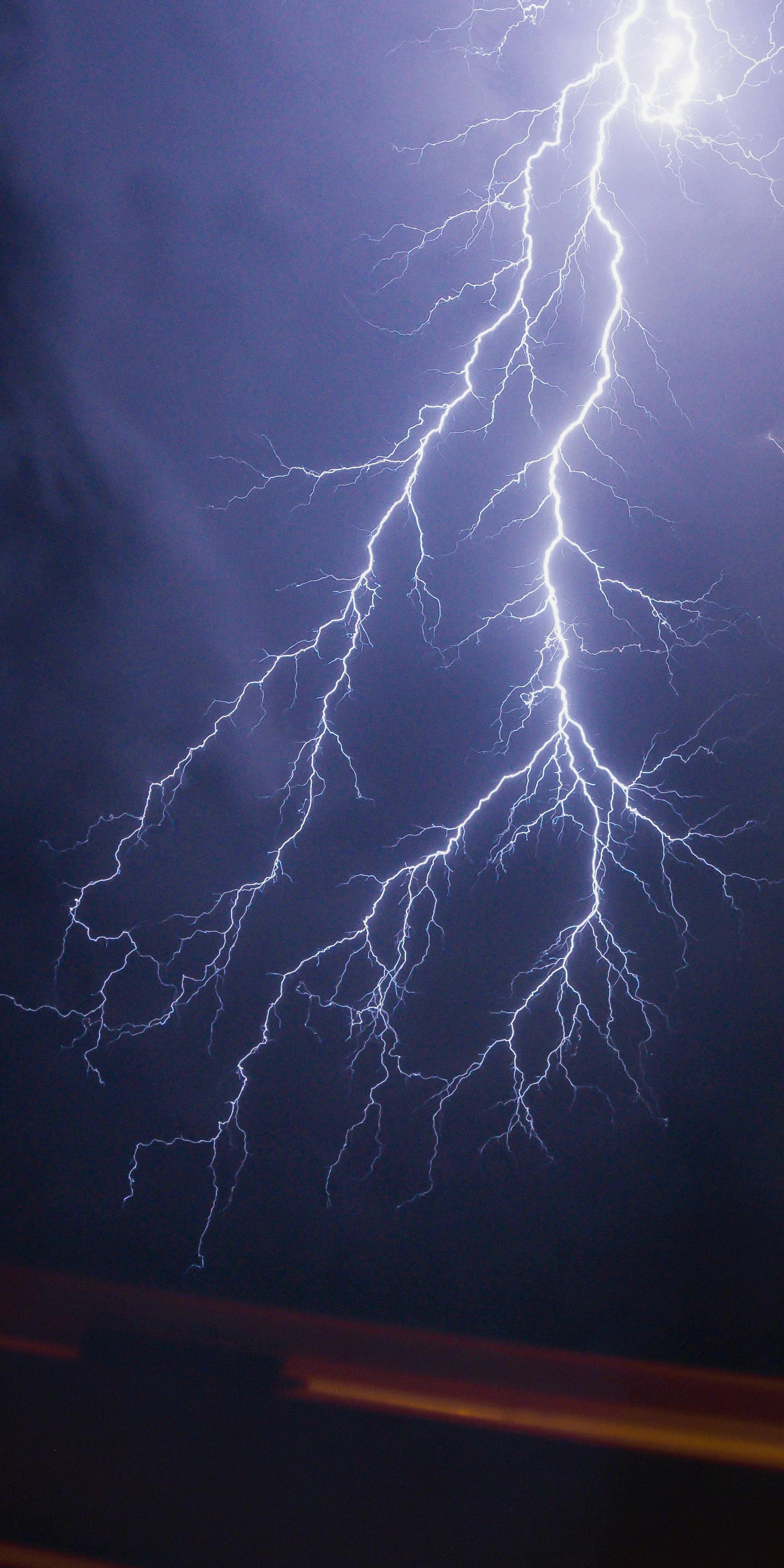 Lightning in Dark Storm Sky · Free Stock Photo