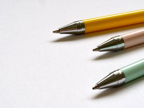 Three Ball-point Pens