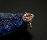 A Diamond Ring in Close-up Photography