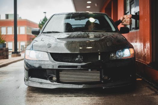 Black Bmw M 3 Parked on Street