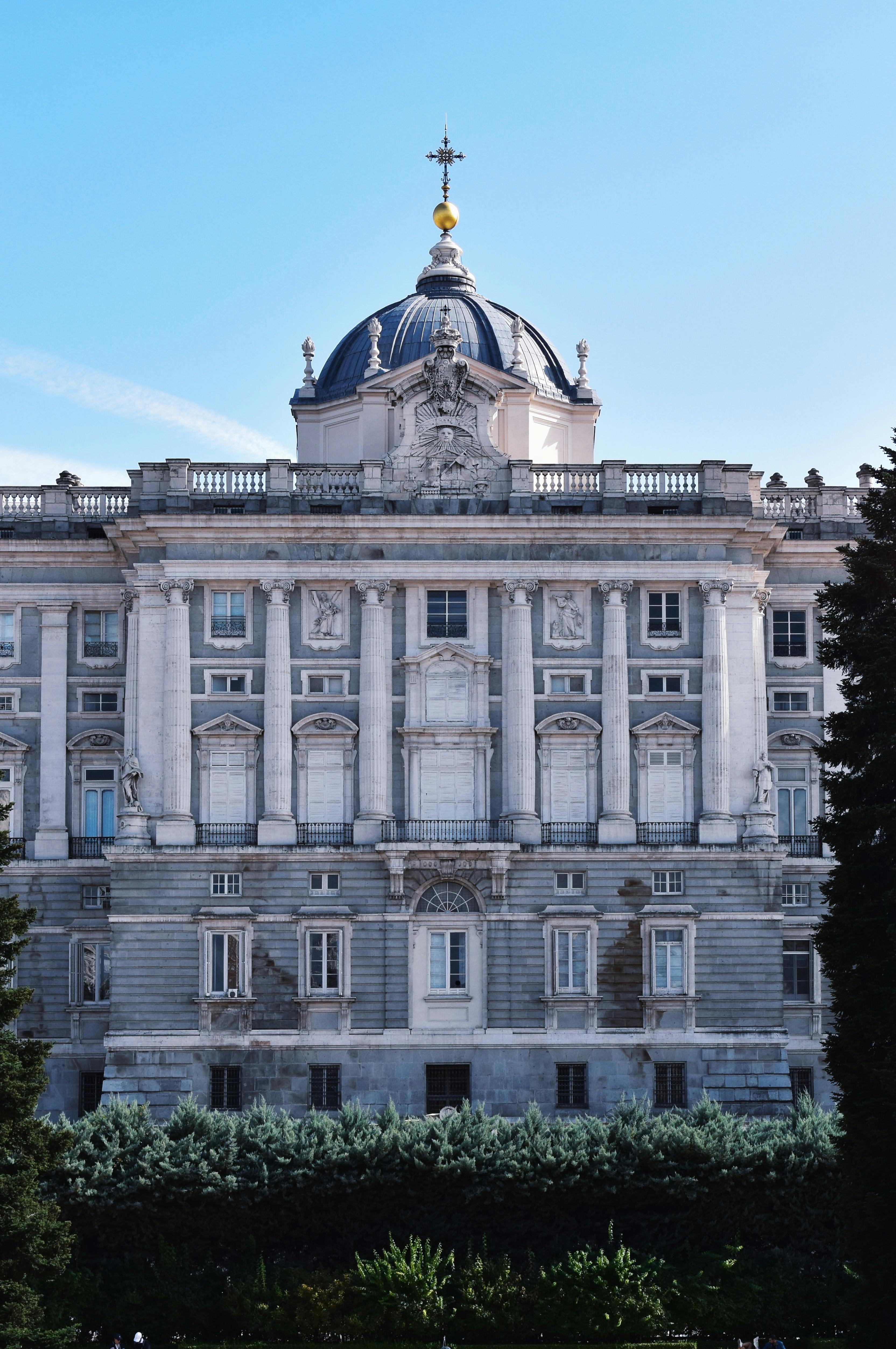 royal palace of madrid in spain