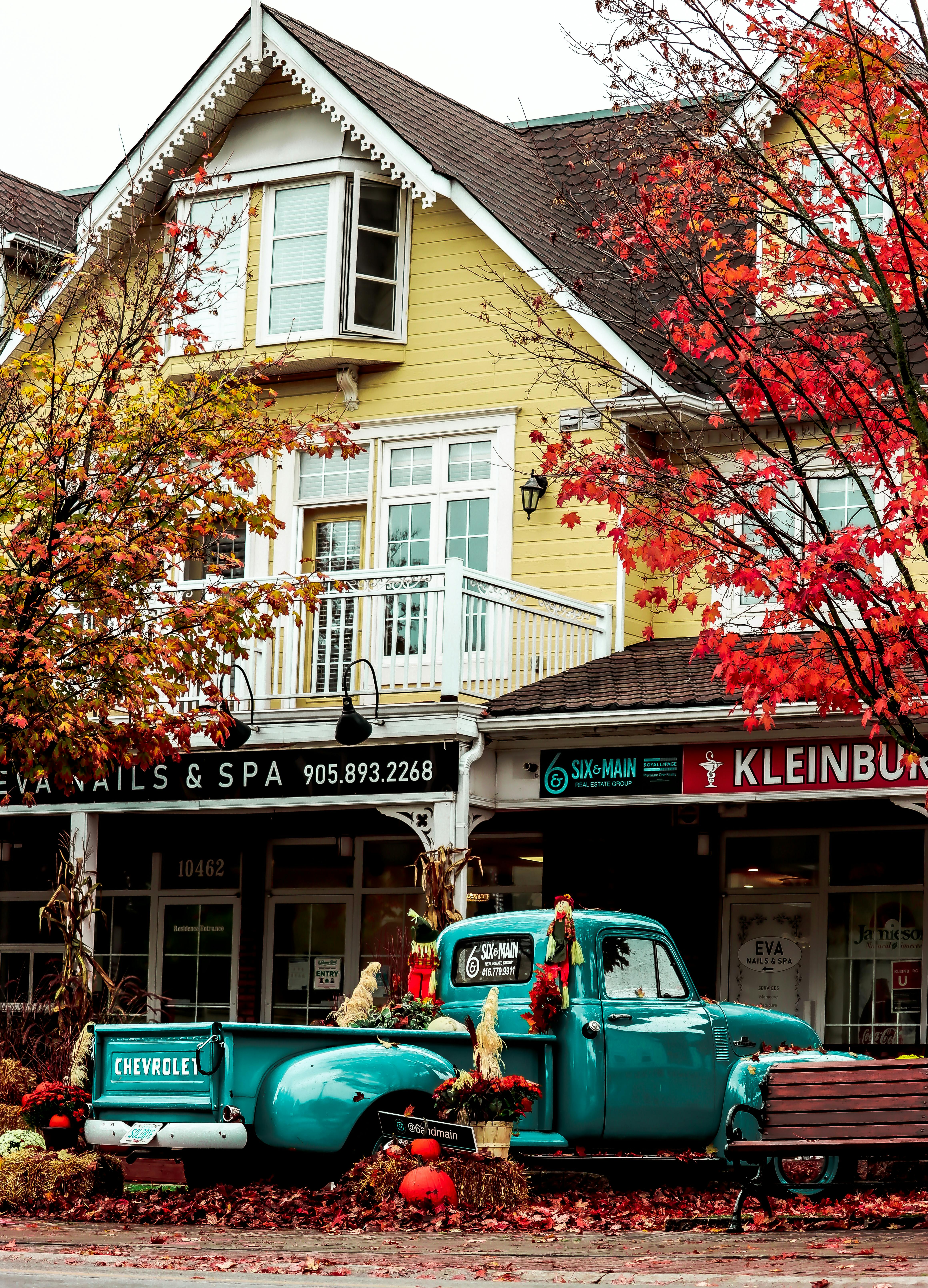 vehicle parked in front of a building