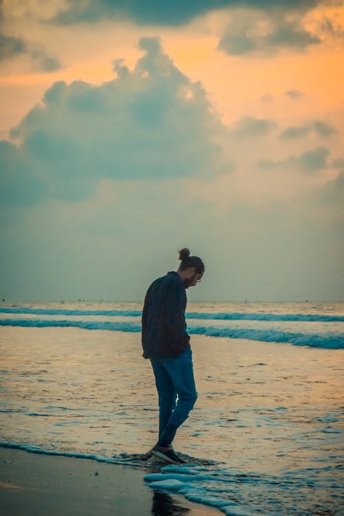 Free stock photo of at the beach, beach sunset, beautiful sunset