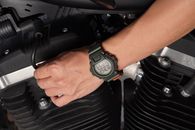 Person Wearing Black Digital Watch
