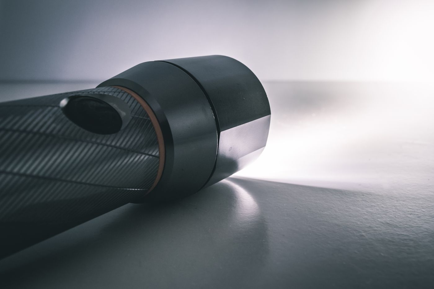 Illuminated handheld flashlight
