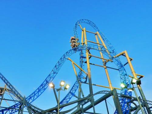 Free stock photo of amusement park, amusement rides, thrill ride