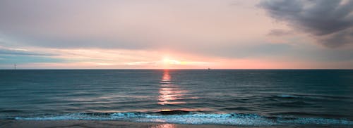 Δωρεάν στοκ φωτογραφιών με whitley bay, Ανατολή ηλίου, γαλήνιος