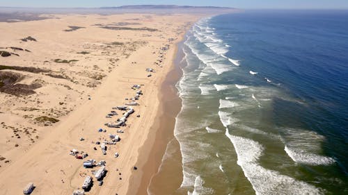 Бесплатное стоковое фото с береговая линия, дюны, морской берег
