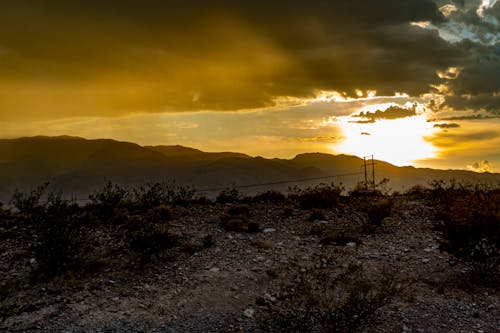 Free stock photo of arid, beautiful, clouds