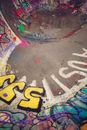 Graffiti on Skate Park