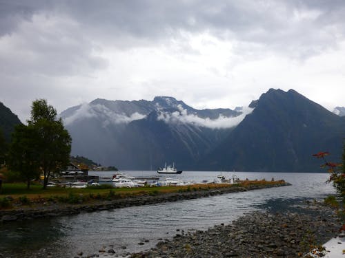 Free stock photo of fjord, mountains, norway