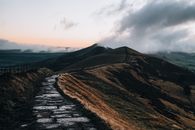 Walk Path on the Mountain