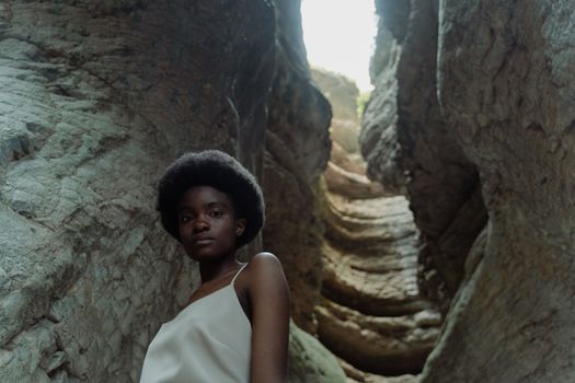 Woman in a Cave