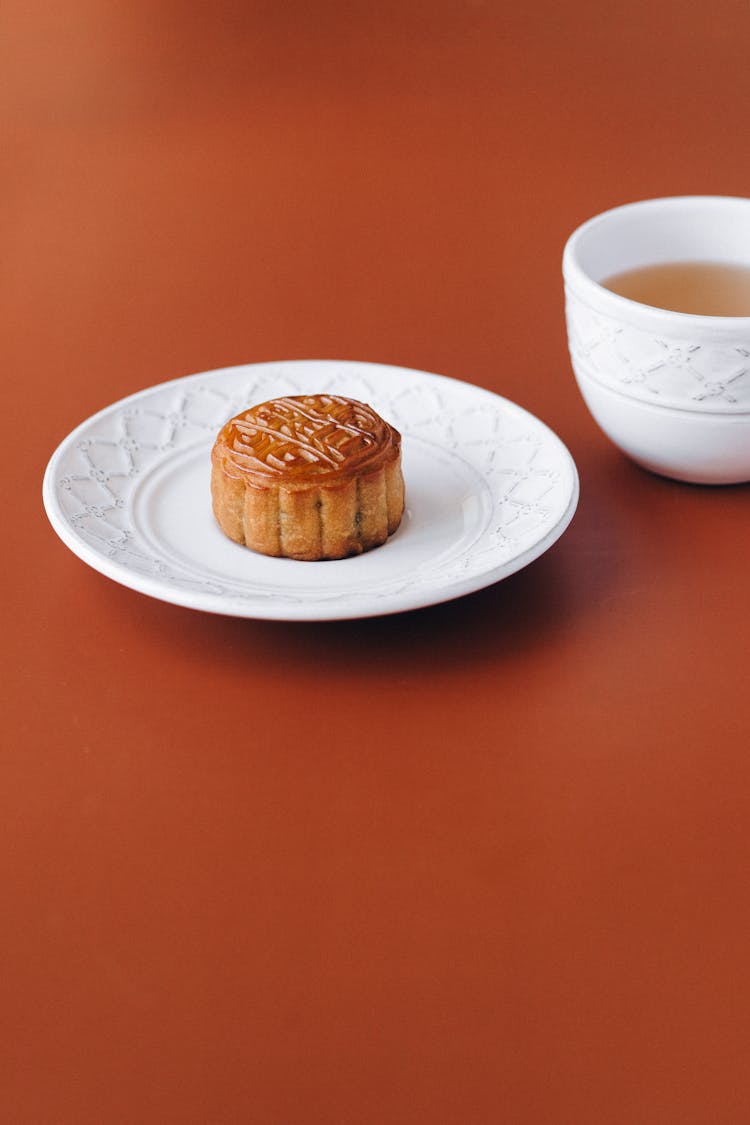 Chinese Mooncake No A Ceramic Flatware