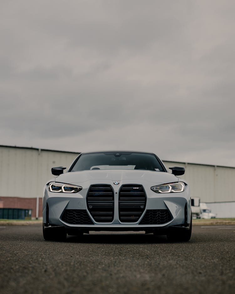 Bmw M3 Car On Asphalt Road 