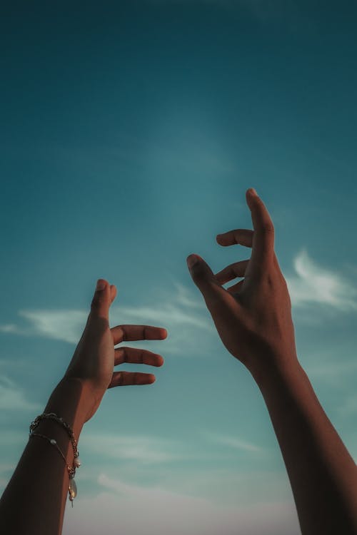 Close Up Photo of Hands · Free Stock Photo