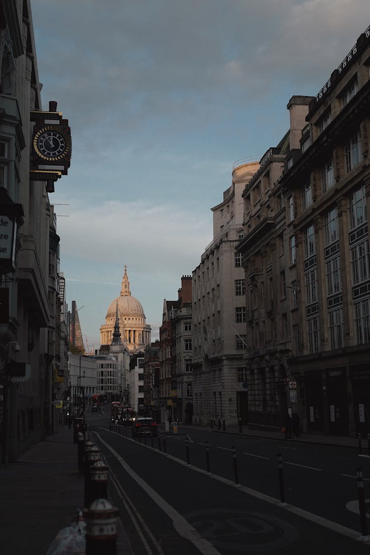 Busy Road In London