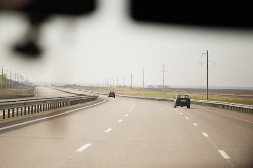 Cars Driving on a Highway