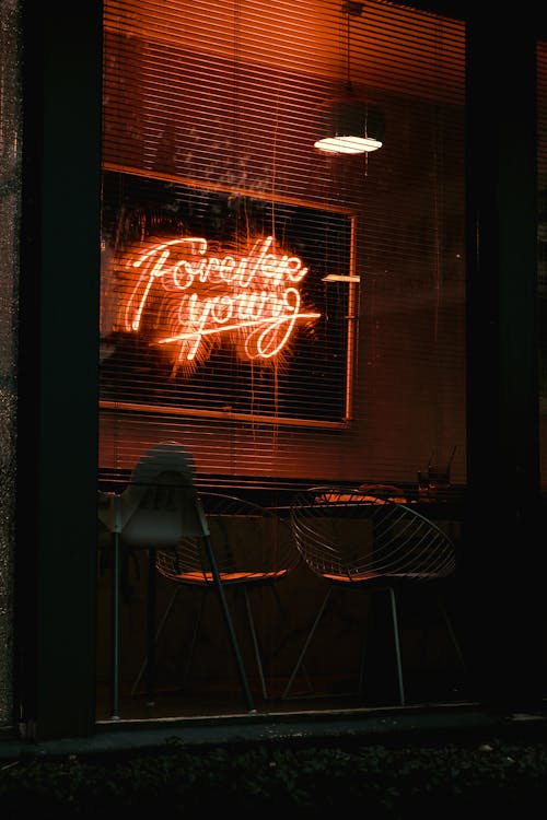 Red Neon Light Signage · Free Stock Photo