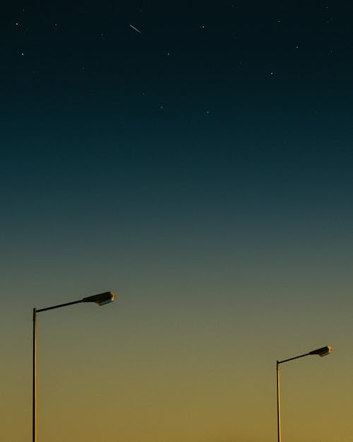 Street Lamps at Dusk