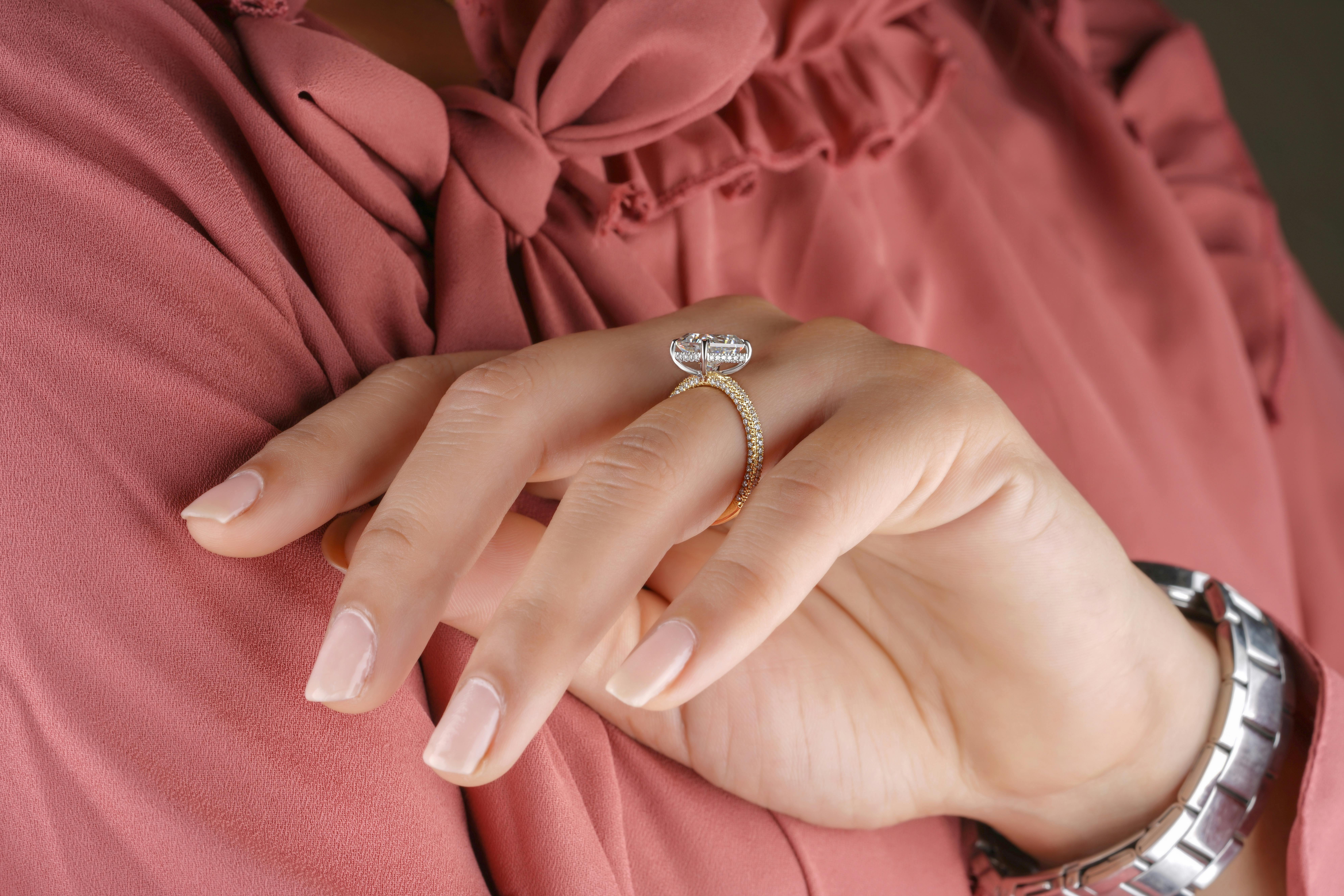 A Person Wearing an Engagement Ring · Free Stock Photo